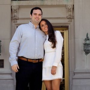 Club Monaco White Terrona Dress (sized 00)